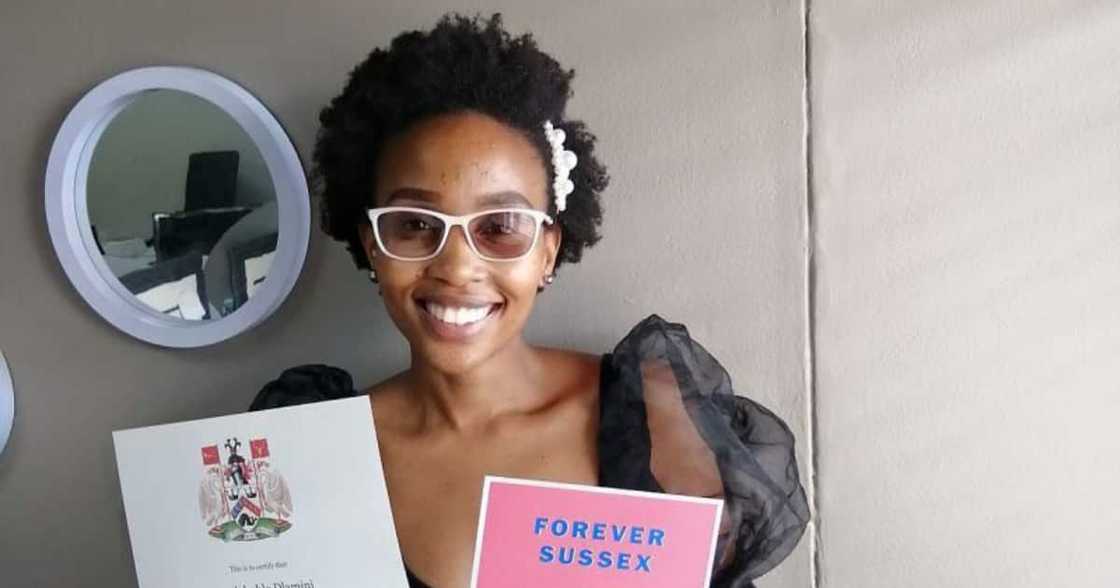 "I Did It": Beautiful Mzansi Lady Obtains Her MBA at a UK University