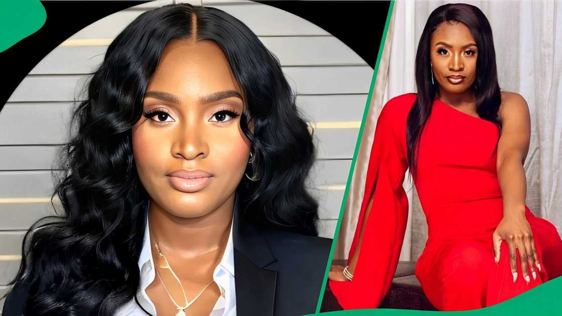 A woman showed off the cheapest makeup store in Johannesburg. A woman showed off the cheapest makeup store in Johannesburg.