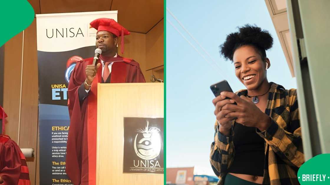 The University of South Africa distanced itself from a self-proclaimed prophet who said it conferred a PhD on him The University of South Africa distanced itself from a self-proclaimed prophet who said it conferred a PhD on him