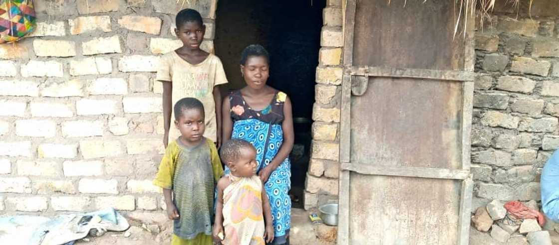 Zawadi and three of her older children. Photo courtesy of Zawadi. Zawadi and three of her older children. Photo courtesy of Zawadi.