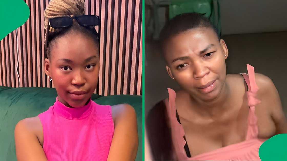 A young woman confronted her mother for coming home late A young woman confronted her mother for coming home late