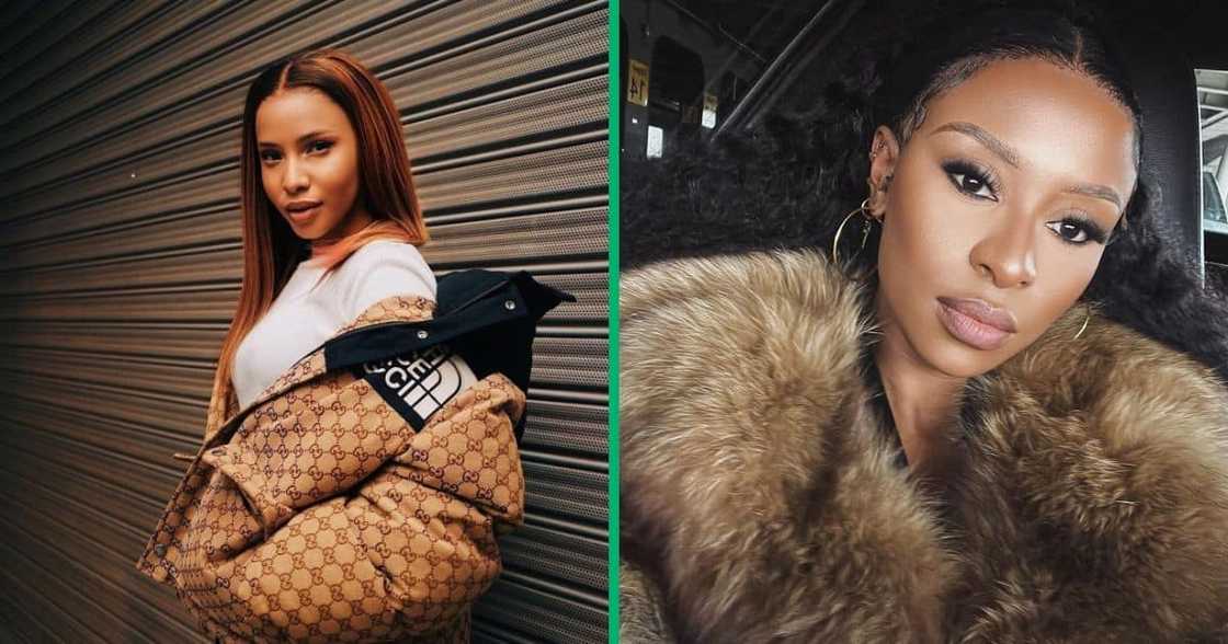 Zinhle and Phongolo apparently beefed on set Zinhle and Phongolo apparently beefed on set
