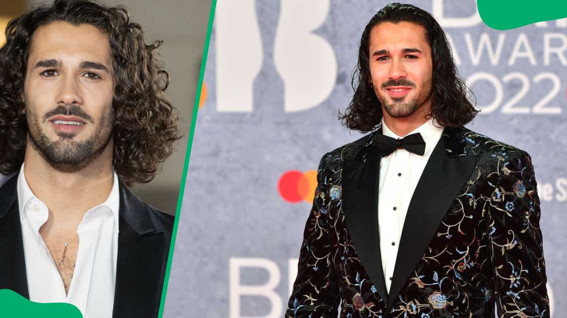 Graziano Di Prima at the 2022 Pride of Britain Awards (L). The dancer at the 2022 BRIT Awards (R)