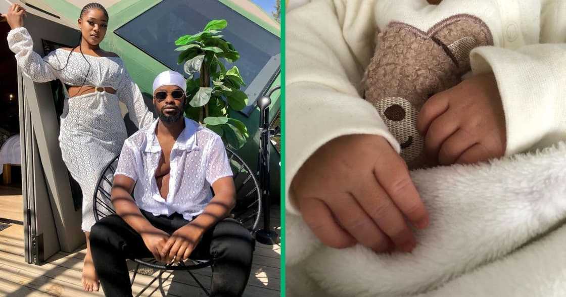 Kid X and his wife, Duduzile Chili, welcomed their second baby Kid X and his wife, Duduzile Chili, welcomed their second baby