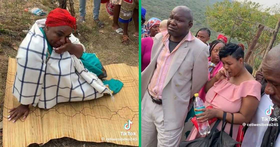 A makoti said goodbye to her family A makoti said goodbye to her family