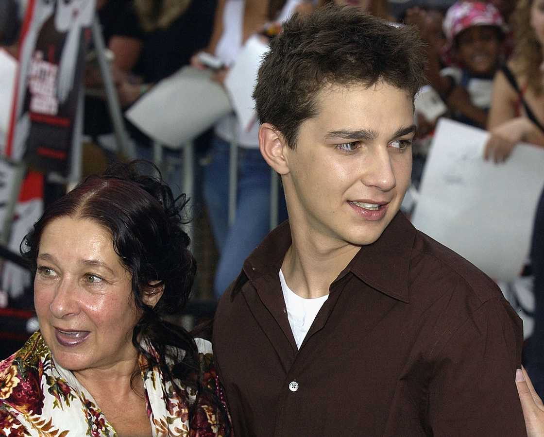 Shia LaBeouf and his mother