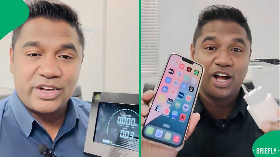 A man in South Africa broke down the cost of electricity for charging a phone per month.
