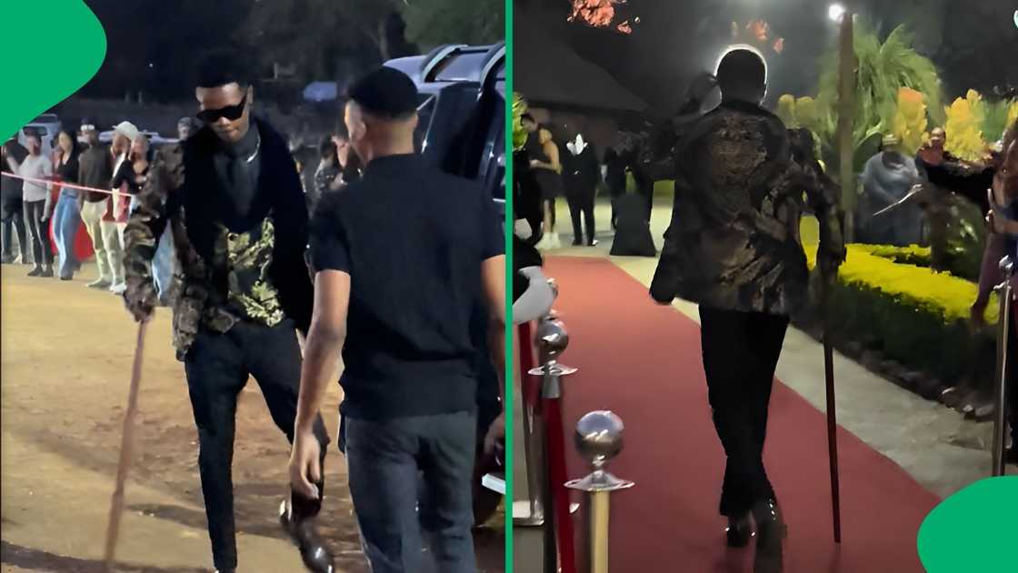 A TikTok user shared a video of a young learner looking like a kind during his matric dance A TikTok user shared a video of a young learner looking like a kind during his matric dance