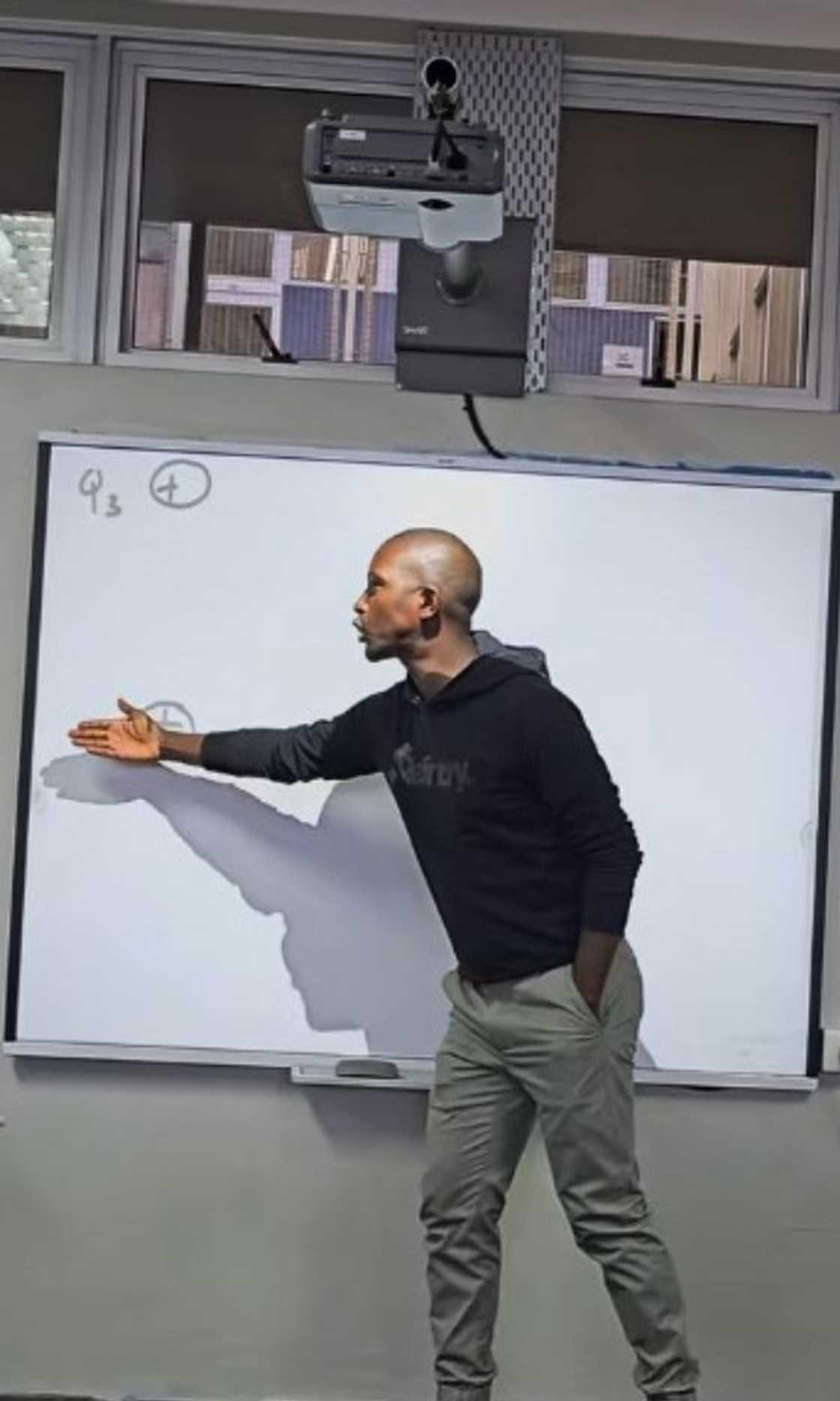 Mr X is a maths and phyic teacher Mr X is a maths and phyic teacher