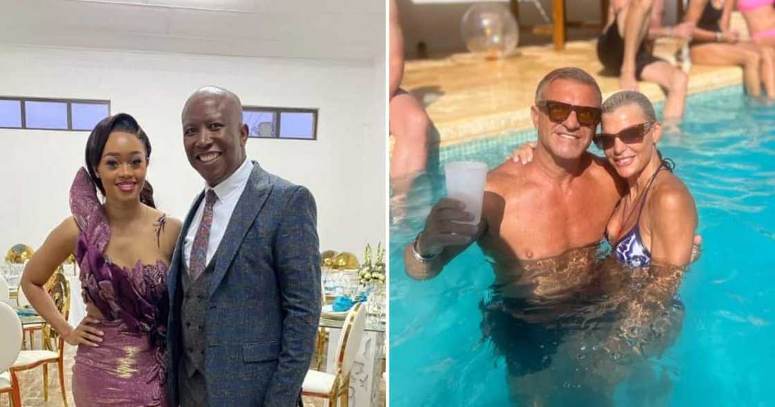 Julius Malema, Adriano Mazzotti, Spain, Wedding, Reactions Julius Malema, Adriano Mazzotti, Spain, Wedding, Reactions