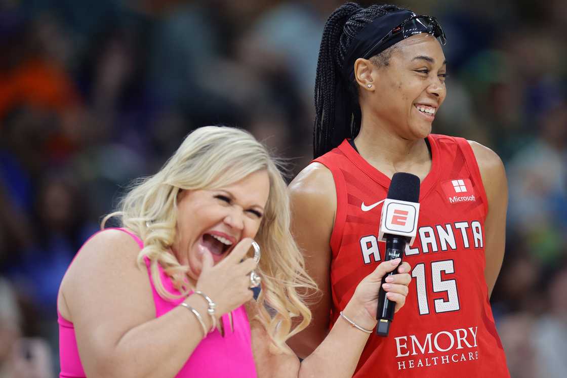 Holly Rowe speaks with Allisha Gray