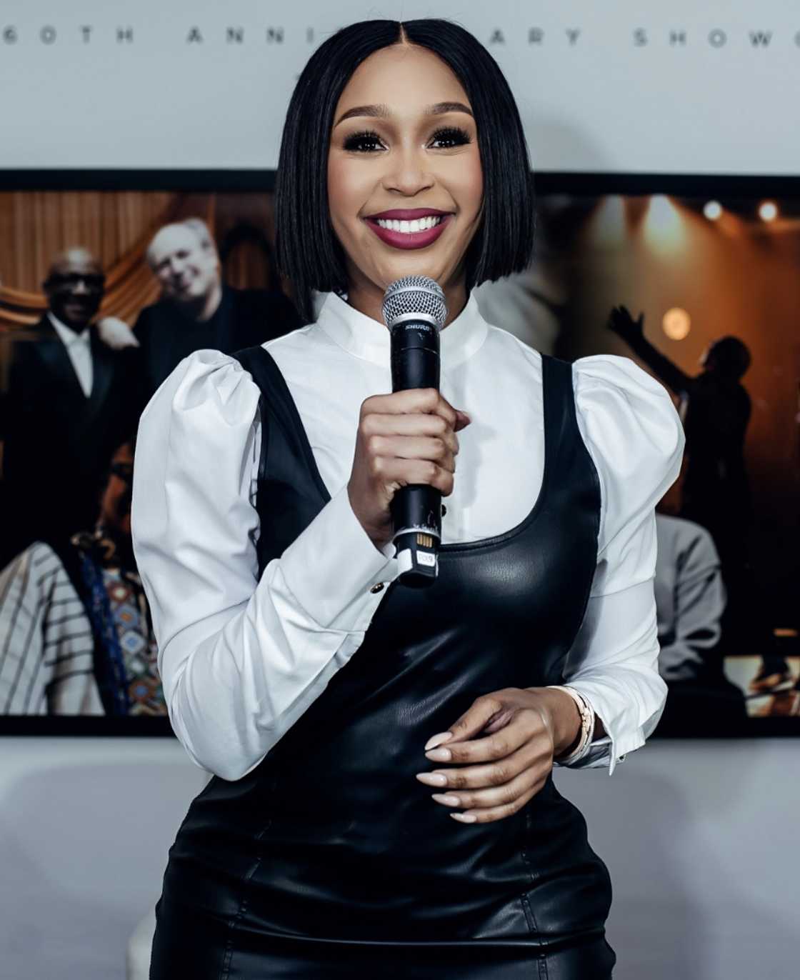 Online users showed love to Minnie Dlamini