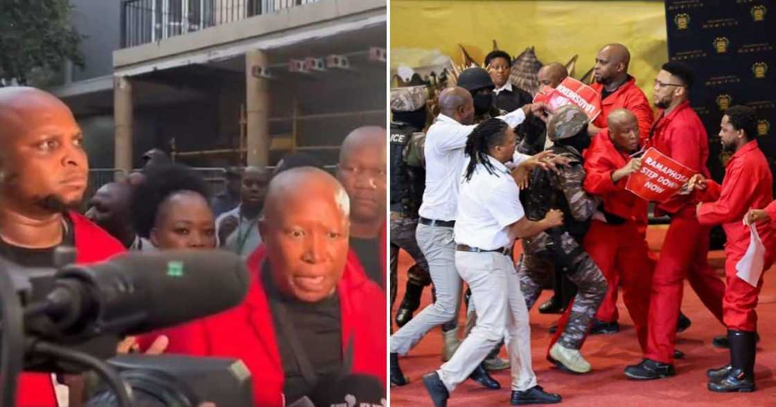 EFF calls Ramaphosa a dictator EFF calls Ramaphosa a dictator