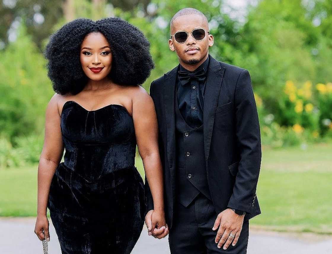 Sivenathi Mabuya shared an announcement about her pregnancy Sivenathi Mabuya shared an announcement about her pregnancy