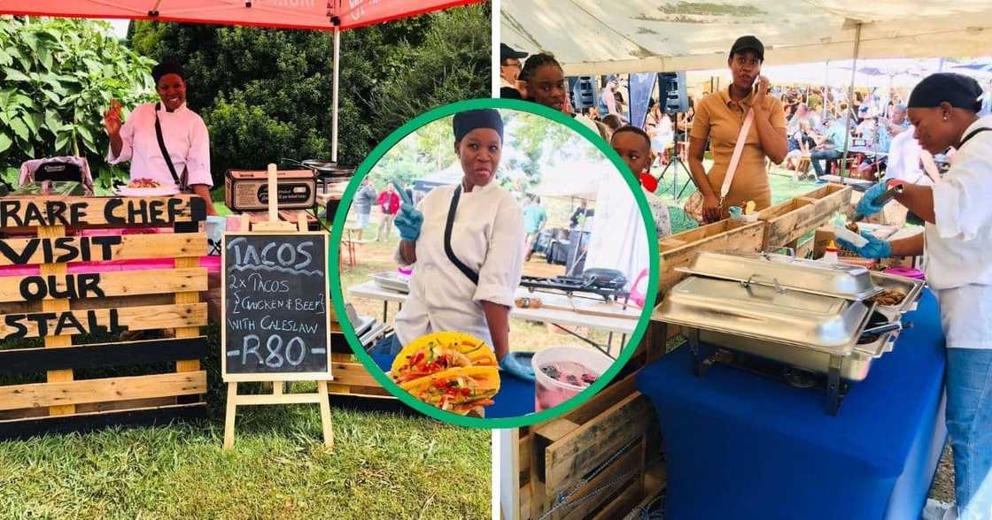 Young chef takes her love for food to the streets.