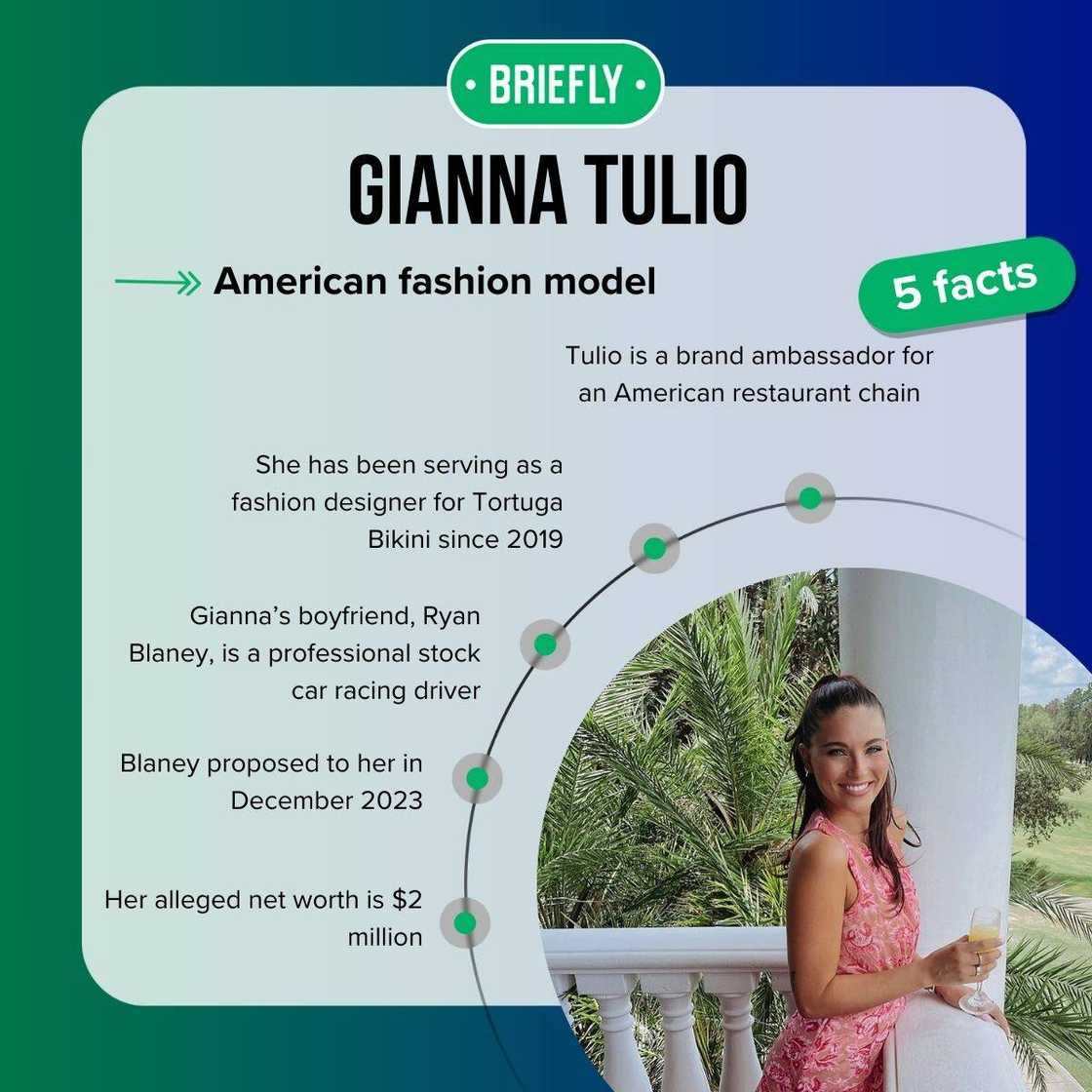 Gianna Tulio's facts