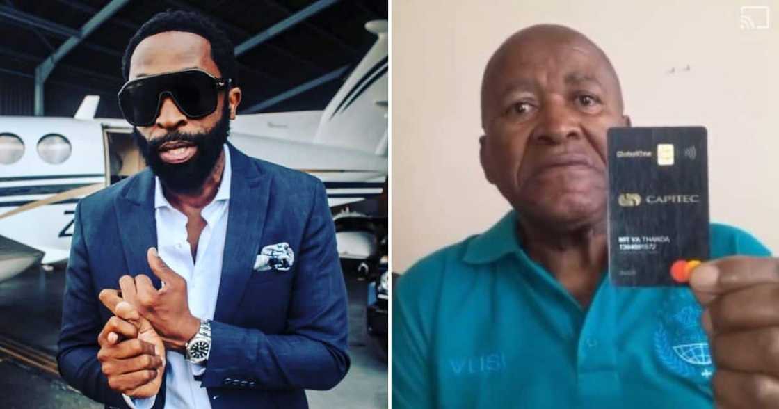 DJ Sbu took pics with Vusi Thanda DJ Sbu took pics with Vusi Thanda