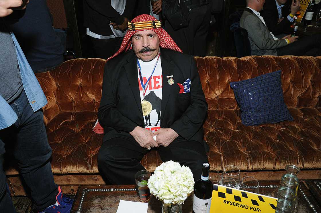 The Iron Sheik at The Jane Hotel in New York City. The Iron Sheik at The Jane Hotel in New York City.