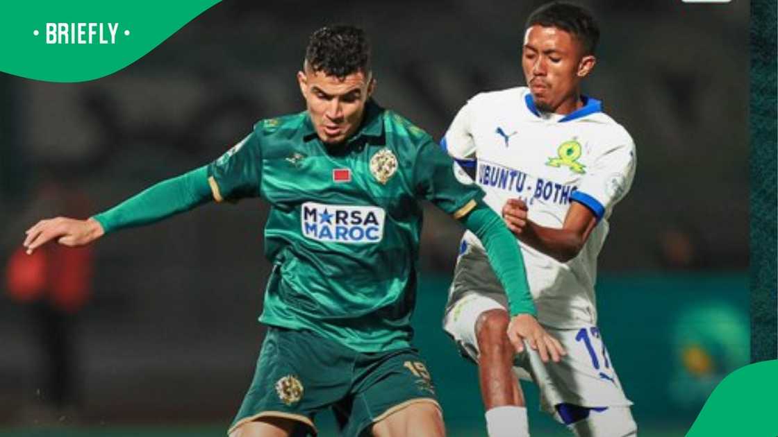 Raja Casablanca defeat Mamelodi Sundowns in CAF Champions League. Raja Casablanca defeat Mamelodi Sundowns in CAF Champions League.