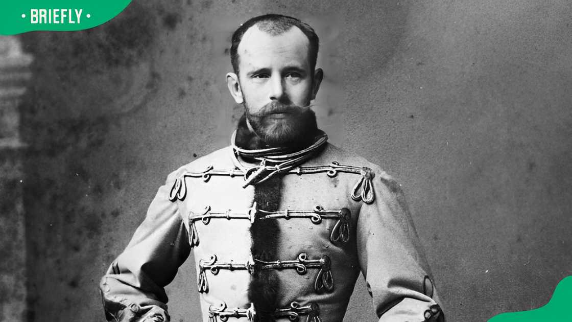 Emperor Franz and Elisabeth's son, Rudolf.