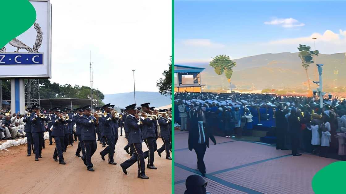 The joyous gathering in Moria featured ANC President Cyril joining the spiritual celebrations