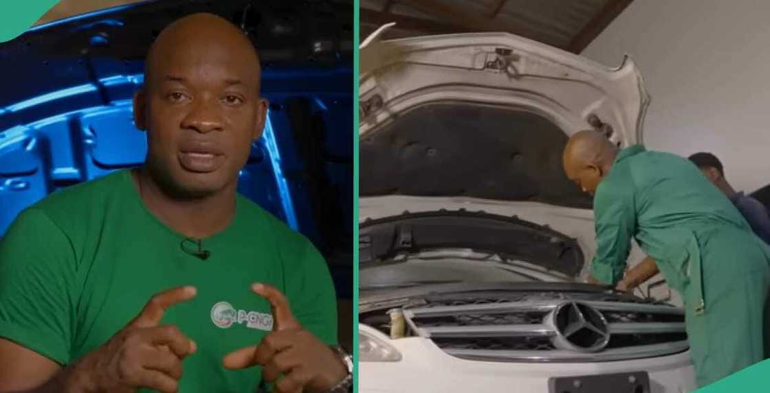 Man explains how to drive cars in Nigeria without petrol Man explains how to drive cars in Nigeria without petrol