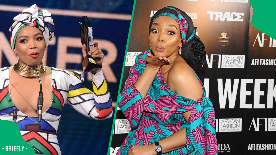 Netizens complimented Thembisa's looks Netizens complimented Thembisa's looks