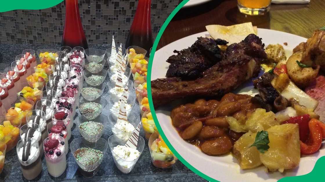 The Quarterdeck Restaurant menu options. The Quarterdeck Restaurant menu options.