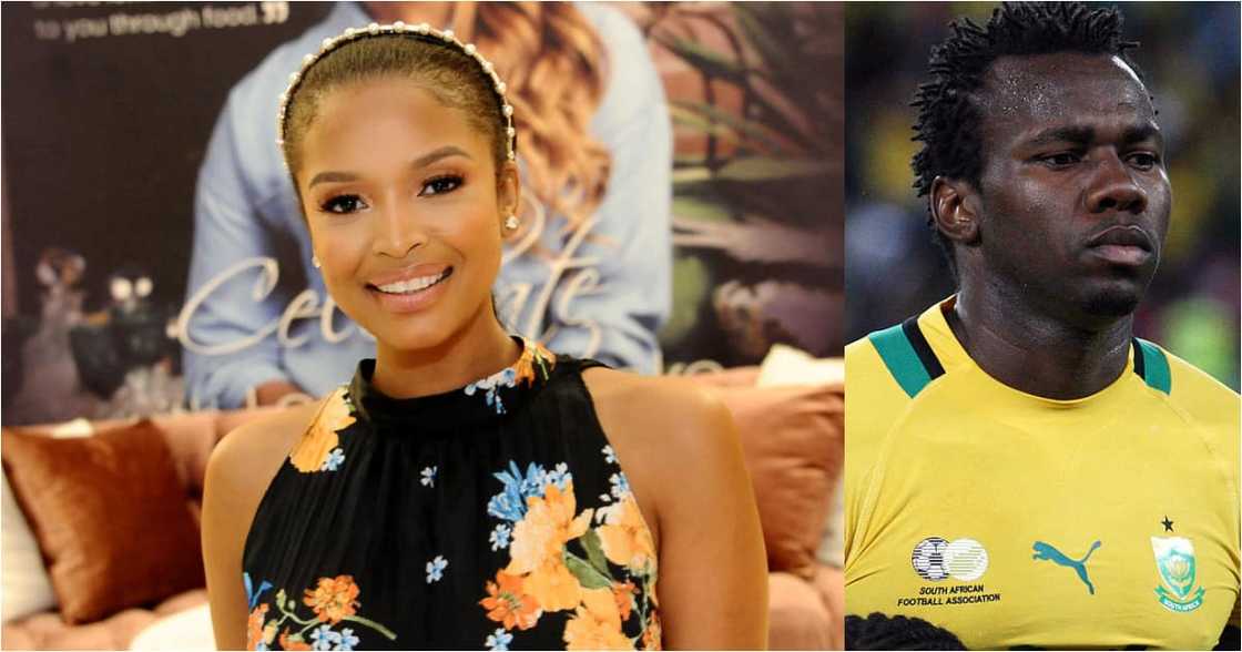 Ayanda Thabethe's new bae reportedly ex-Bafana captain Bongani Khumalo