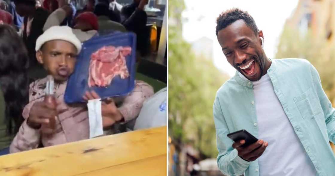 Mzansi, groove, raw meat, social media Mzansi, groove, raw meat, social media