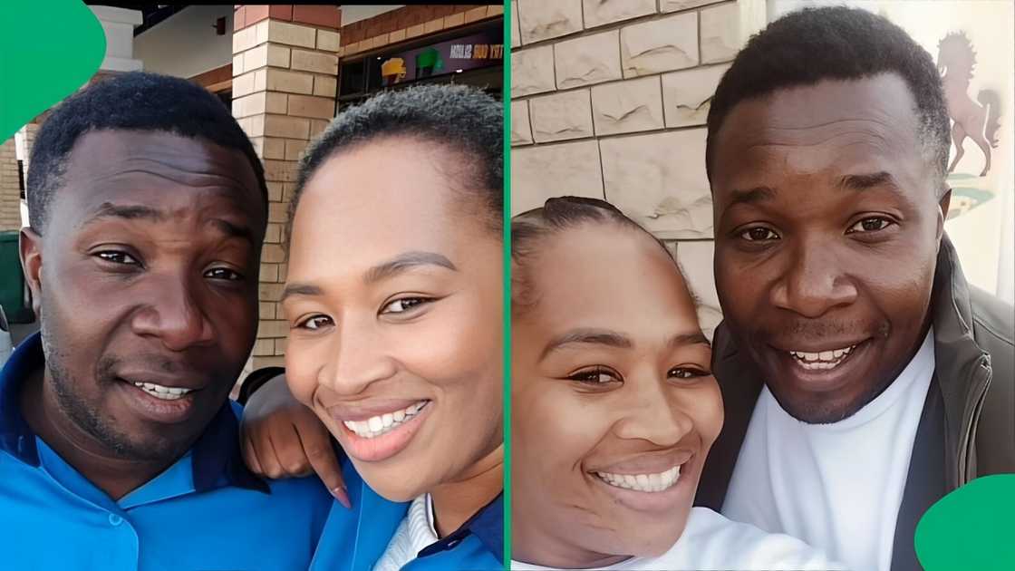 A TikTok video showed a couple sneaking fast food through the window. A TikTok video showed a couple sneaking fast food through the window.