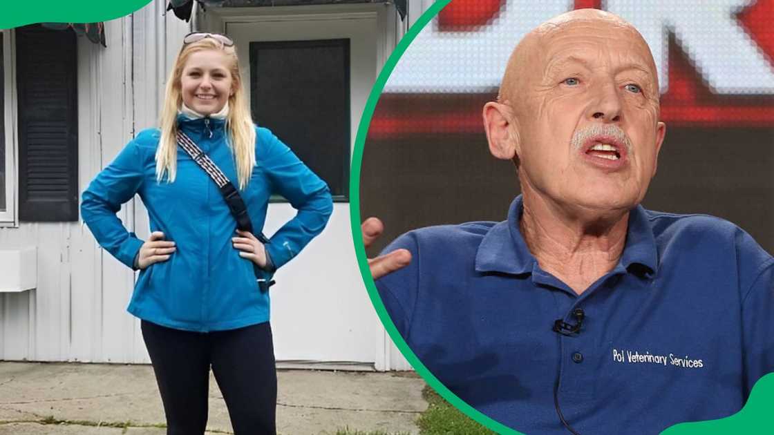 TV personality Nicole Arcy posing for a photo (L). Dr. Jan Pol at the 2015 Winter Television Critics Association tour (R). TV personality Nicole Arcy posing for a photo (L). Dr. Jan Pol at the 2015 Winter Television Critics Association tour (R).