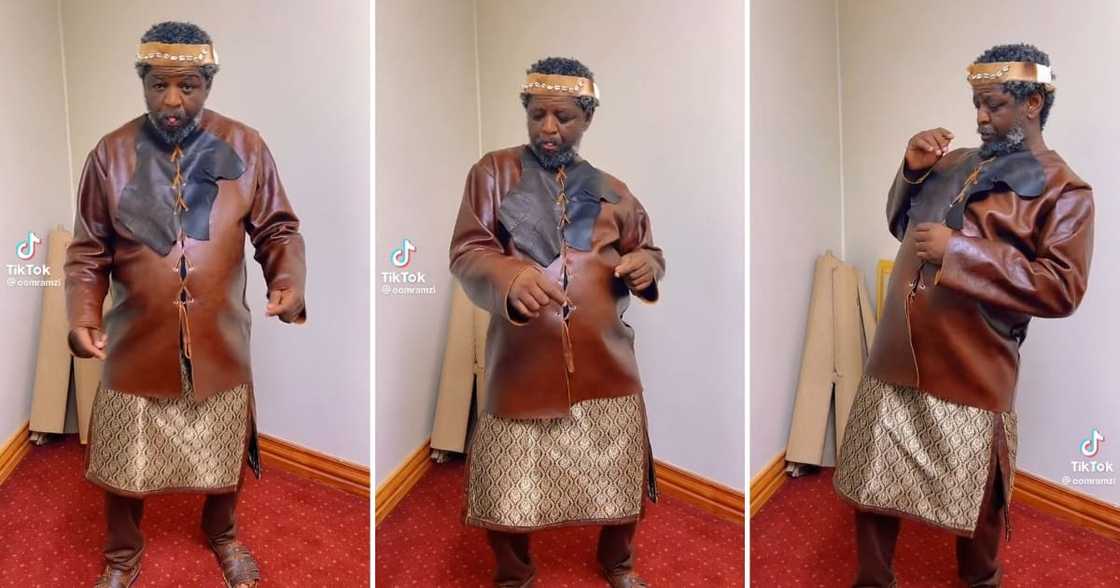 Video of a Joe Mafela looklike Video of a Joe Mafela looklike