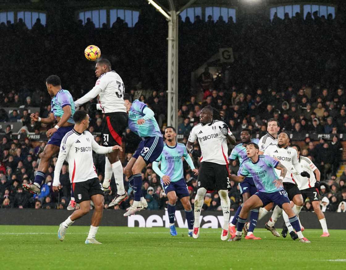 Premier League match between Fulham FC and Arsenal FC