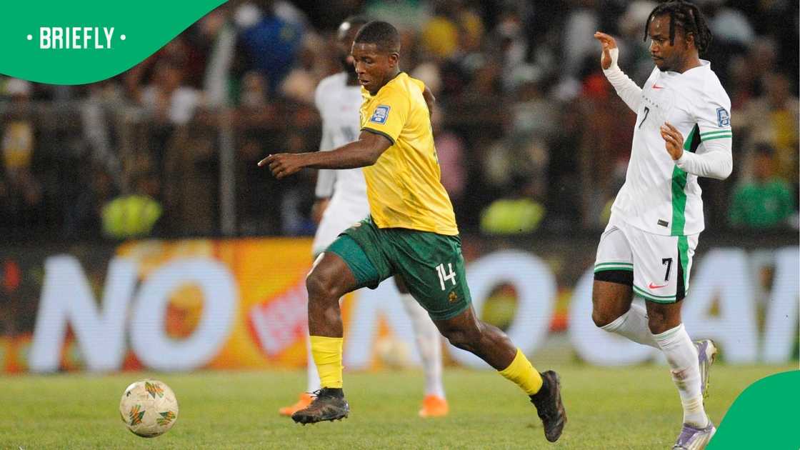 Mbekezeli Mbokazi, South Africa, Nigeria, 2026 FIFA World Cup.