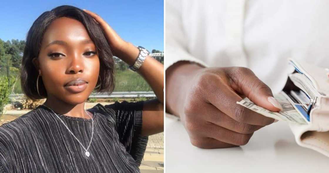 Thando said that women should cover their own bills. Thando said that women should cover their own bills.