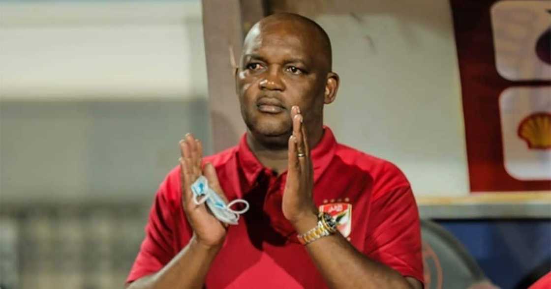 Al Ahly coach Pitso Mosimane says Mamelodi Sundowns are a strong team ahead of their visit to South Africa. Image: @TheRealPitsoMosimane/Twitter Al Ahly coach Pitso Mosimane says Mamelodi Sundowns are a strong team ahead of their visit to South Africa. Image: @TheRealPitsoMosimane/Twitter