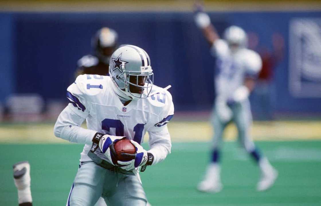 Deion Sanders 40-yard dash Deion Sanders 40-yard dash