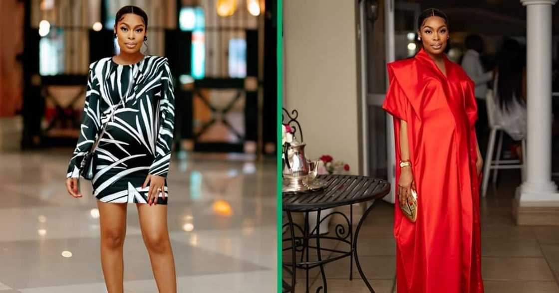 K Naomi shared photos from her maternity shoot. K Naomi shared photos from her maternity shoot.