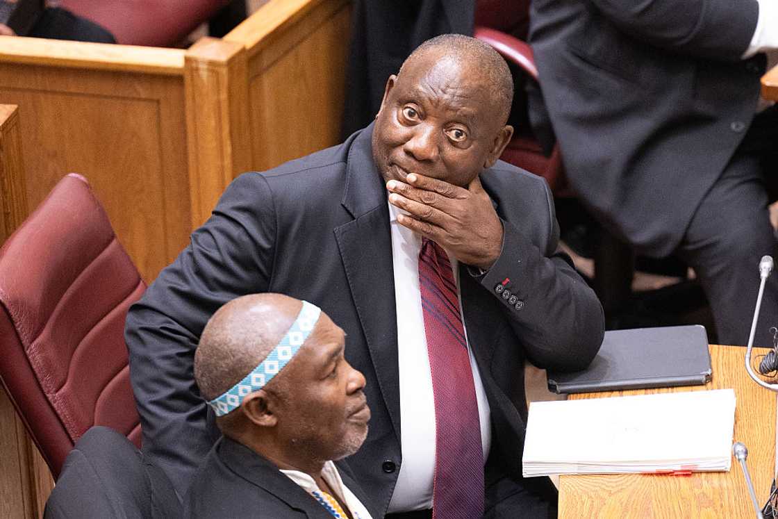 President Cyril Ramaphosa has placed Senzo Mchunu on special leave President Cyril Ramaphosa has placed Senzo Mchunu on special leave