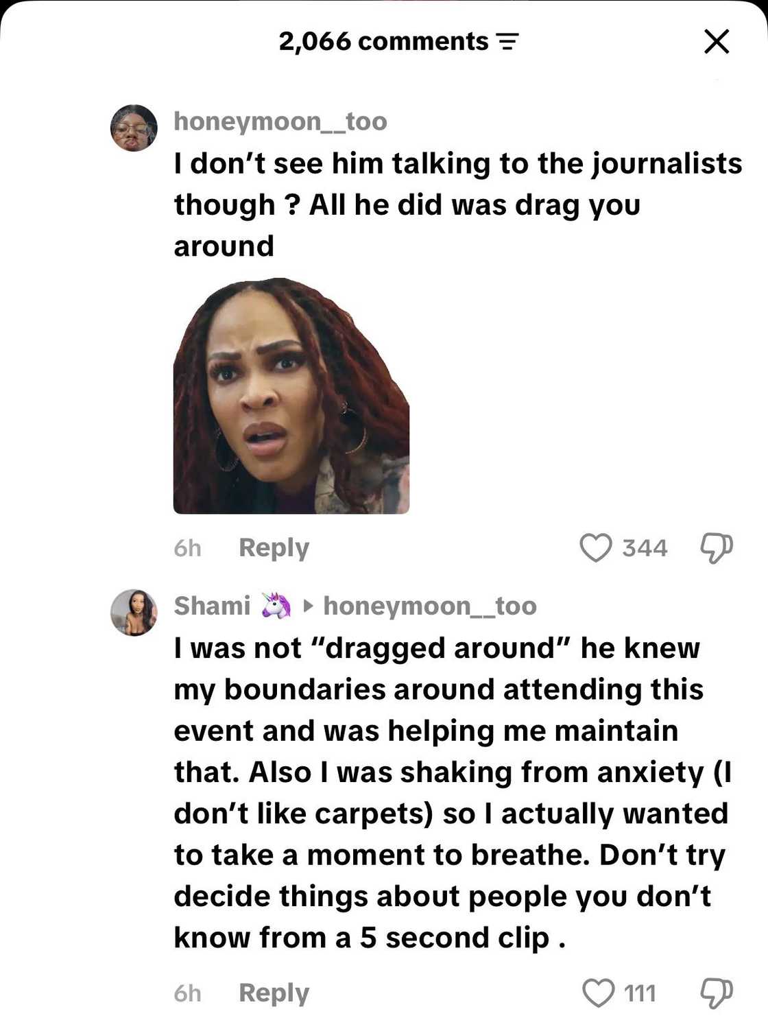 Shamiso Mosaka explained what happened between her and DJ Speedsta on the red carpet Shamiso Mosaka explained what happened between her and DJ Speedsta on the red carpet