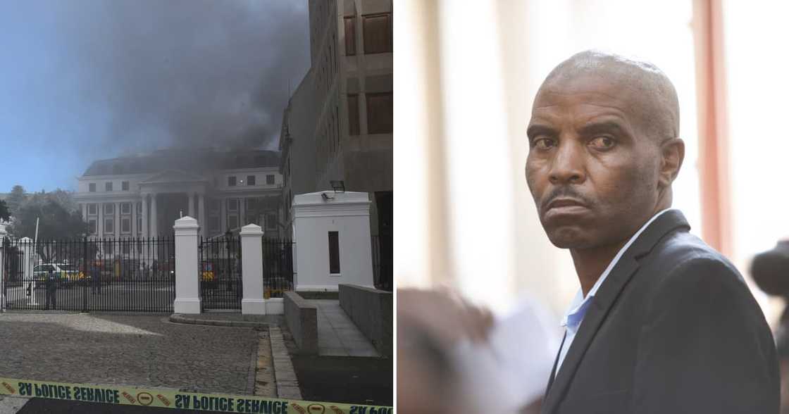 Parliament fire Parliament fire