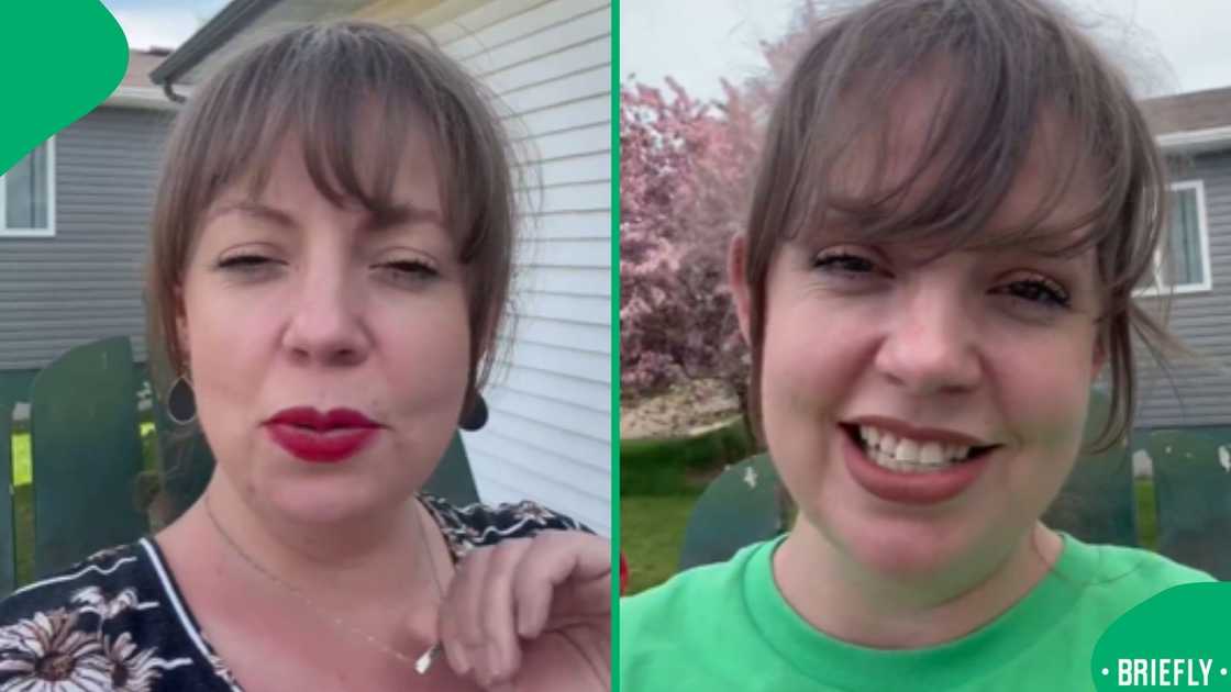 A woman's post went viral on social media. A woman's post went viral on social media.