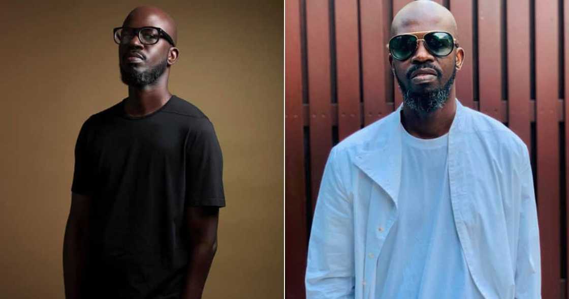 Family time: Black Coffee puts drama aside to chill with kids
