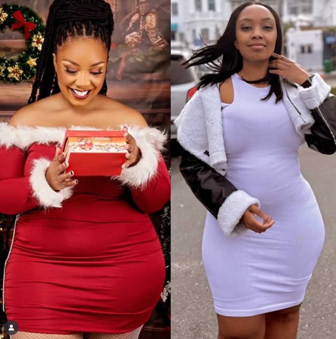 Vuyokazi Nciweni showed off her body transformation. Vuyokazi Nciweni showed off her body transformation.
