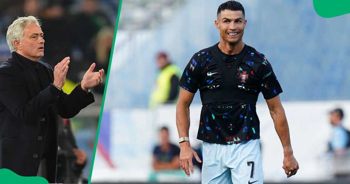 Jose Mourinho has backed Cristiano Ronaldo Jose Mourinho has backed Cristiano Ronaldo