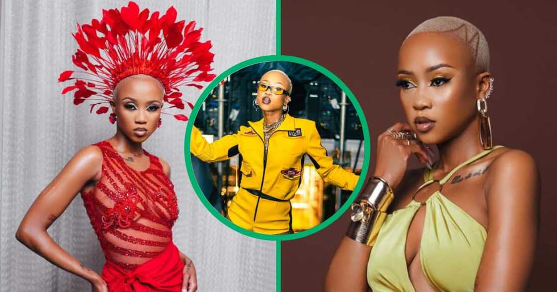 Nomuzi Mabena slammed a fan for calling her out for working with a male DJ on her Women's Month tour Nomuzi Mabena slammed a fan for calling her out for working with a male DJ on her Women's Month tour
