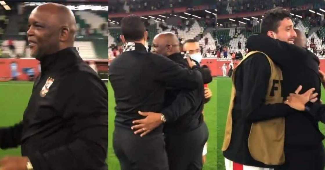 Mosimane's tears of joy, Al Alhy win Mosimane's tears of joy, Al Alhy win