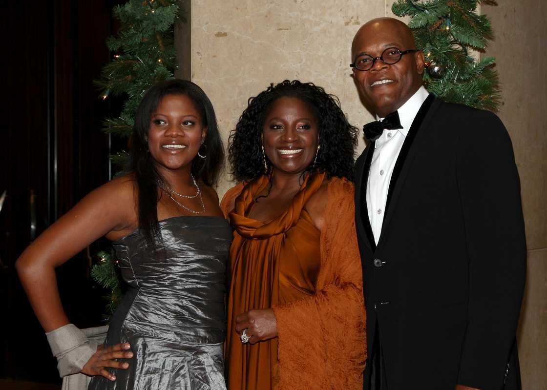 Samuel L. Jackson wife, and daughter Samuel L. Jackson wife, and daughter