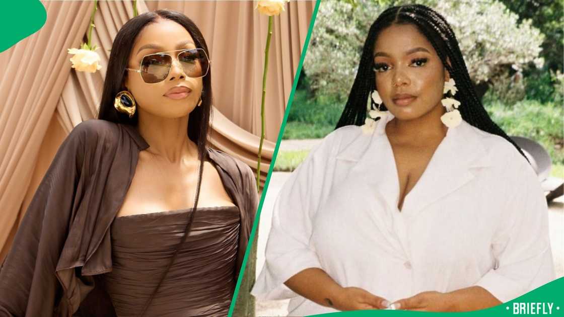 Shekhinah received a co-sign from Bonang Matheba Shekhinah received a co-sign from Bonang Matheba